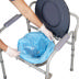 The Sani-Bag+ Commode Liner